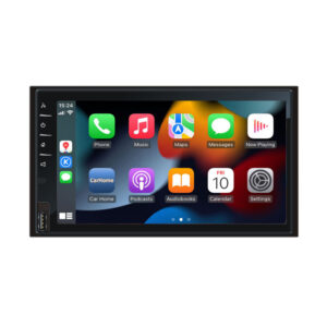 ADAYO HM4Z05A car head unit displaying CarPlay function using with touch screen.