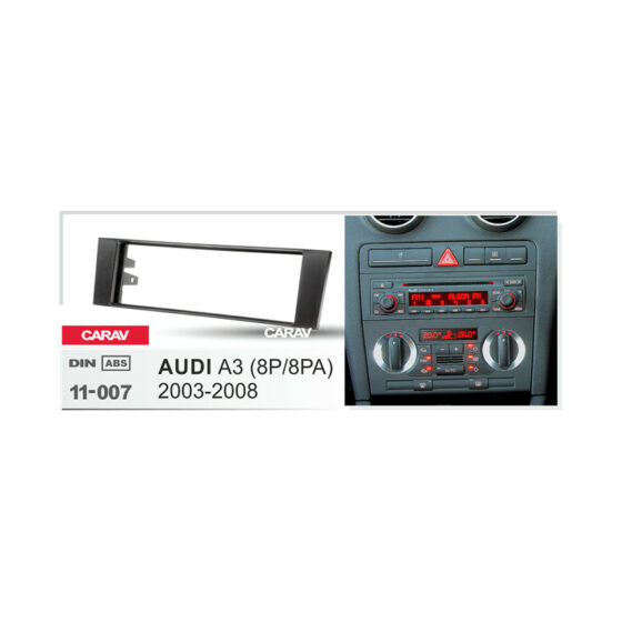 Decorative trim suitable for Audi A3 8V Sportback 2012-2020 & S3/RS3 (5-door, compact