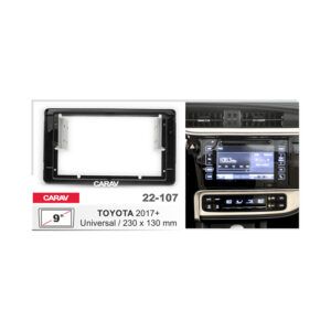 22-107 TOYOTA Universal Fitting Kit / Stereo Fascia Panel - 9 Inch