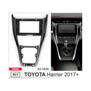 22-1235 TOYOTA Harrier 2017+ Fitting Kit / Stereo Fascia Panel - 10.1 Inch