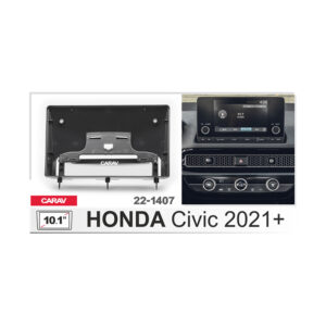 22-1407 HONDA Civic 2021+ Fitting Kit / Stereo Fascia Panel - 10.1 Inch