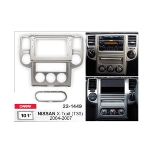 22-1449 NISSAN X-Trail 2004-2007 (Ver.2) Fitting Kit / Stereo Fascia Panel - 10.1 Inch