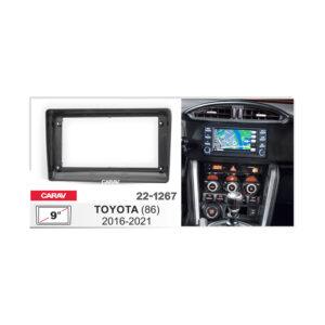 22-1267 TOYOTA (86) 2016+ Fitting Kit / Stereo Fascia Panel - 9 Inch