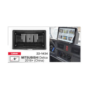 22-1434 MITSUBISHI Delica 2018+ Fitting Kit / Stereo Fascia Panel - 9 Inch