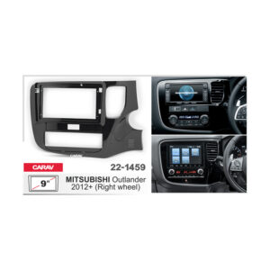 22-1459 MITSUBISHI Outlander 2012+ (Right Wheel) Fitting Kit / Stereo Fascia Panel - 9 Inch