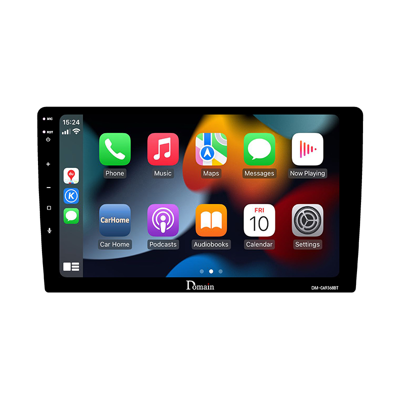 Domain DM-CA9368BT 9" Multimedia Receiver with Wired CarPlay & Android Auto