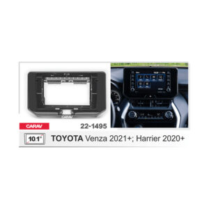 22-1495 10.1-inch Car Audio Installation Kit for TOYOTA Venza/Harrier 2021+
