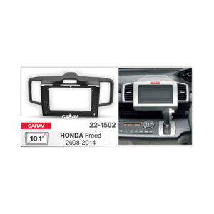 22-1502 10.1-inch Car Audio Installation Kit for HONDA Freed 2008-2014