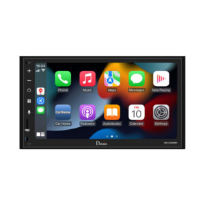 Car head unit / stereo display with using CarPlay function.