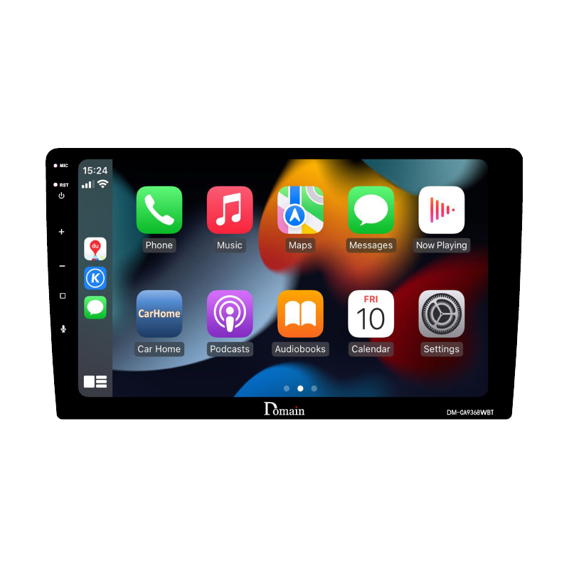 Domain DM-CA9368WBT 9" Wireless CarPlay & Android Auto Multimedia Receiver