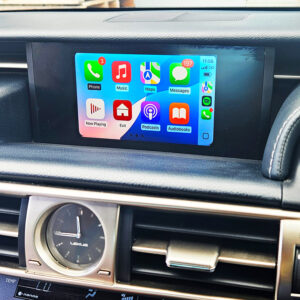 Display of CarPlay and Android Auto using on Lexus after CarPlay and Android Auto upgraded for Lexus.