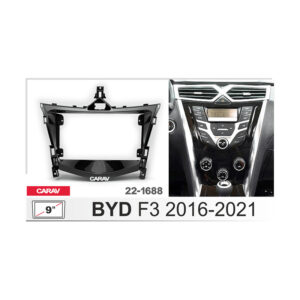 22-1688 BYD F3 2016-2021 Fitting Kit - 9 Inch