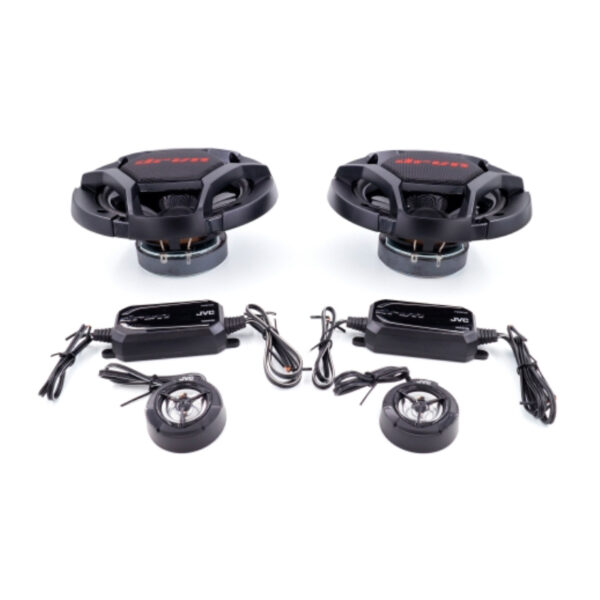 JVC CS-DR601C speakers product display.