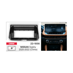 22-1856 9-inch Stereo Fitting Kit / Fascia for NISSAN Sylphy (B18), Sentra (B18) 2019-2023
