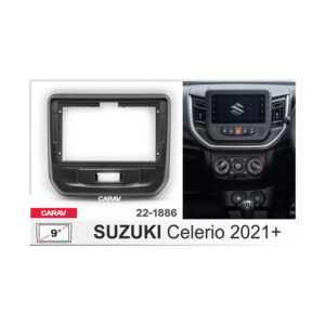 22-1886 9-inch Stereo Fitting Kit / Fascia for SUZUKI Celerio 2021+