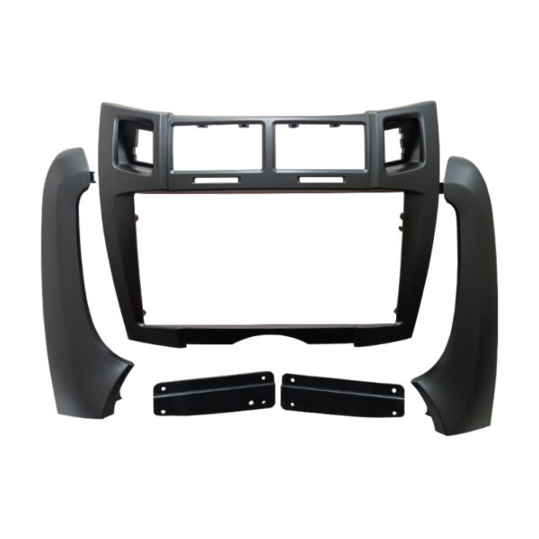22-1977 9-inch Stereo Fitting Kit / Fascia for TOYOTA Yaris, Vitz, Platz 2005-2010 (Ver.2 / Black)