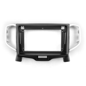 22-2133 9-inch Car Stereo Fitting Kit / Fascia for SUZUKI Solio (MA26/MA36) 2015-2020 / MITSUBISHI Delica D:2 2015-2020 (Black)
