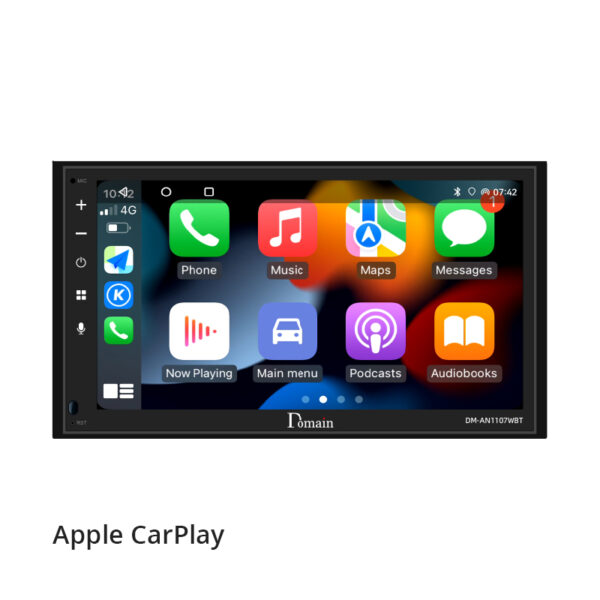 Domain DM-AN1107WBT 6.75 Inch Android 11 System with Wired and Wireless CarPlay & Android Auto - Image 2