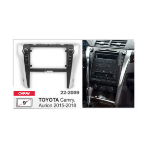 22-2009 9-inch Car Stereo Fitting Kit / Fascia for TOYOTA Camry, Aurion 2015-2018 (with Built-in CANBUS Raise)