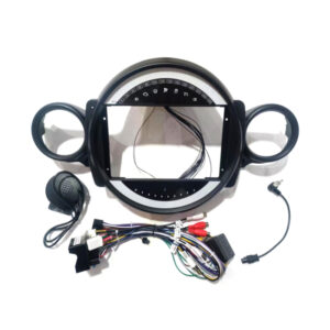 22-2082 9-inch Car Stereo Fitting Kit / Fascia for MINI Hatch II (R56) 2006-14; Cabrio II (R57) 2009-15; Clubman (R55) 2007-14; Clubvan (R55) 2012-14; Coupe (R58) 2011-15; Roadster (R59) 2012-15