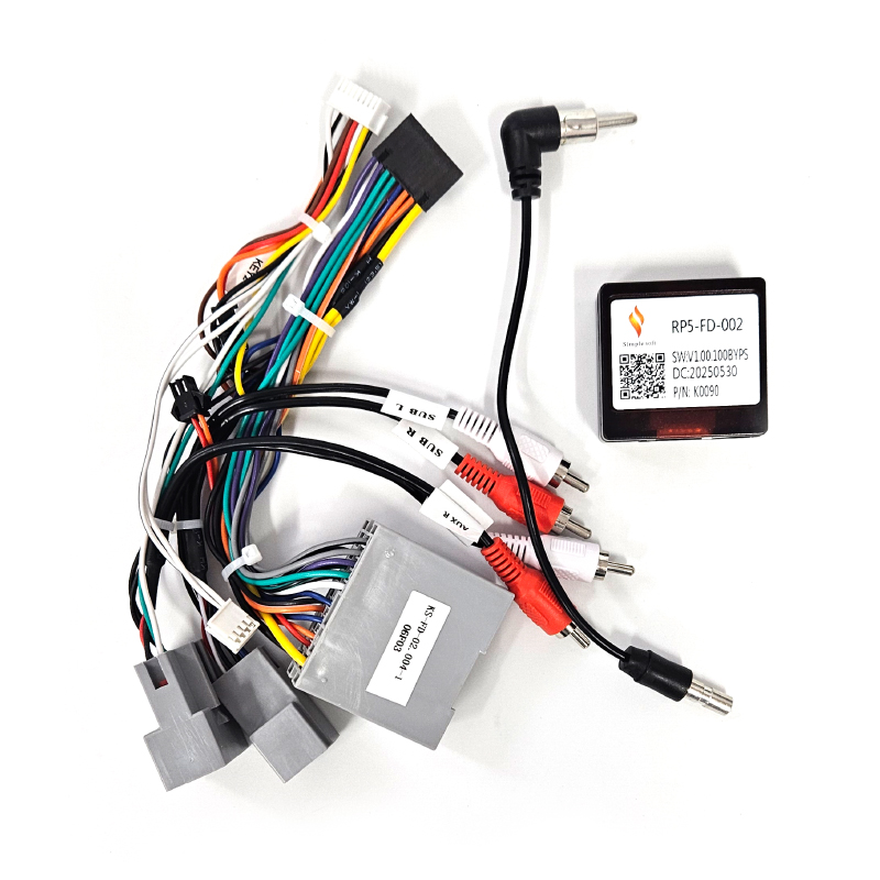 Factory Steering Wheel Control & Amplifier Interfaces for Aftermarket Android Systems - CP1-FD001-010