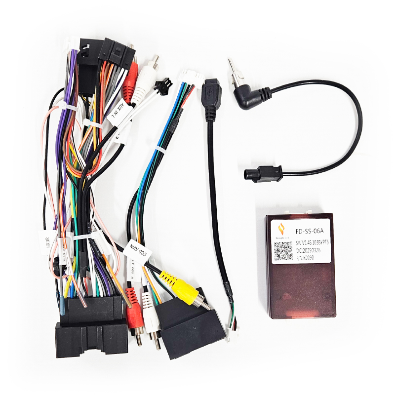 Factory Steering Wheel Control & Amplifier Interfaces for Aftermarket Android Systems - CP1-FD008-300