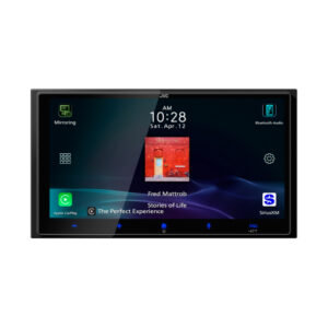 JVC KW-M795BW 6.92" Wireless Apple CarPlay & Android Auto Head Unit with Wireless Mirroring
