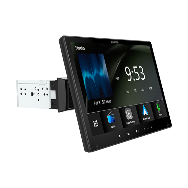 Kenwood DMX7412XDS car unit with floating panel adjustment