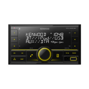 Kenwood DPX-M3300BT double din stereo front look.