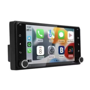 Toyota Standard Size 7" Head Unit TY7127 Wireless CarPlay & Android Auto display