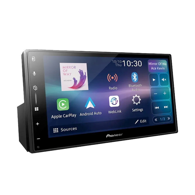 6.8 inch Pioneer capacitive touchscreen multimedia receiver
