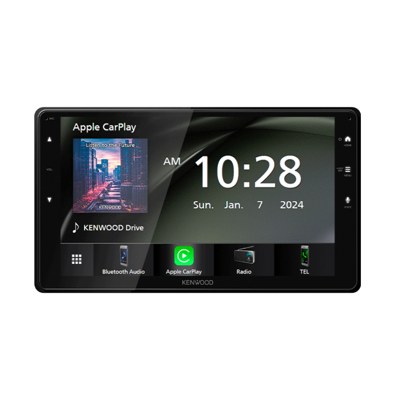 Kenwood DMX823WXS 9" Toyota-Size Car Stereo with Wireless Apple CarPlay & Android Auto
